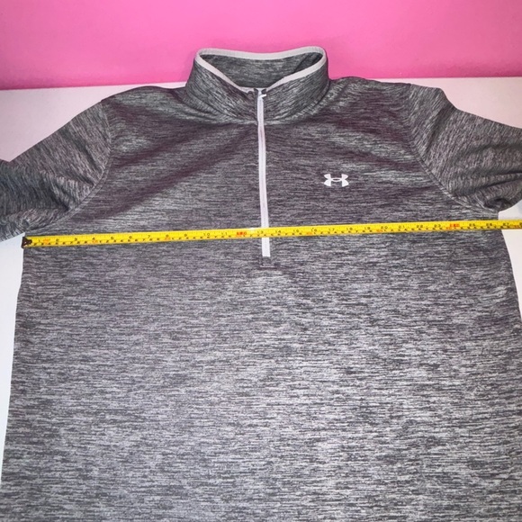 Under Armour Gray Zip Up Sweater - Picture 8 of 10